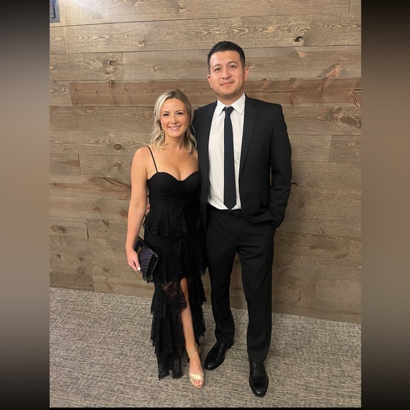 Majorelle Zelda Fitz Gown in Black - Picture 5 of 5